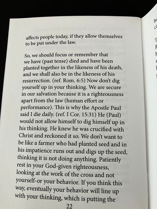 God's Righteousness, Not Self-Righteousness..